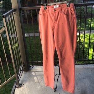 Cabi Jeans Curvy Skinny Color: Coral